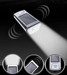 Велофара з сигналом Solar Luz FY-316 250lm - мініатюра 3
