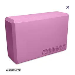 Блок для йоги EasyFit EVA Рожевий