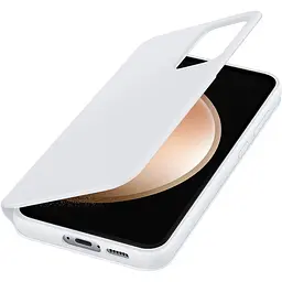 Оригінальний чохол-книжка Samsung для Galaxy S23 FE Clear View Smart Wallet Case EF-ZS711CWEGRU White - мініатюра 3