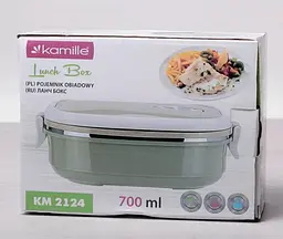 Ланч-бокс Food Box Kamille 20х14.5х7.5 см kuh0009676 - мініатюра 4