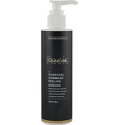 Пілінг-гомаж для обличчя Jigott Premium Facial Charcoal Gommage Peeling, з чорним вугіллям, 200 мл - мініатюра 2