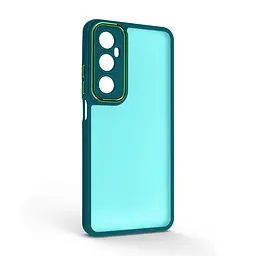Защитный чехол для Realme C65 4G, Shade, зеленый, TPU+PC, матовый, защита всего корпуса, панель-накладка, противоударный, с высокими бортами, амортизирует удары при падениях, ArmorStandart (ARM77835)