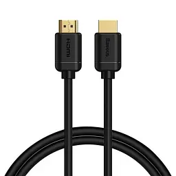 Адаптер Baseus high definition Series HDMI To HDMI Adapter Cable 1 m чорний CAKGQ-A01