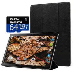Планшет-телефон Adronix X1001 Matte Black LTE 2/32GB + Чохол-книжка + Карта пам'яті 64GB - мініатюра 2