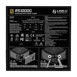 Блок живлення Lian Li 1000W (G9P.RS1000G.BH00.EU) - мініатюра 8