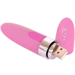 Вібратор Lelo Mia 2 помада, 11х2.2 см рожевий - мініатюра 22