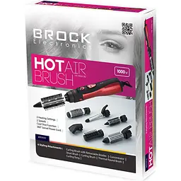 Фен-щітка Brock HS 9006 RD [146088] - мініатюра 3