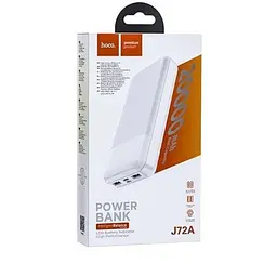 Портативна батарея Hoco J72A Easy travel 20000 mAh/LED White - мініатюра 4