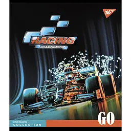 Набір зошитів Yes Racing championship А5 в лінійку 48 аркушів 5 шт. (766881) - мініатюра 2