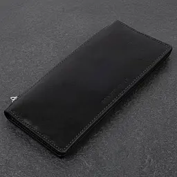 Шкіряне портмоне унісекс Grande Pelle 11513 чорний