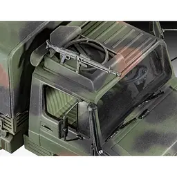 Збірна модель Revell Вантажівка Unimog 2T milgl рівень 5 масштаб 1:35, 190 деталей (RVL-03337) - мініатюра 7