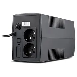 Джерело безперебійного живлення Vinga 800 ВА / 480 Вт / 8 А*ч (VPC-800P) - мініатюра 3