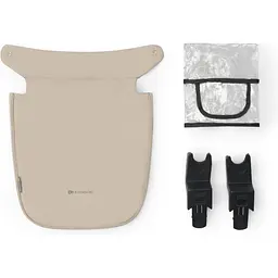 Універсальна коляска 3 в 1 Kinderkraft Newly Sand Beige бежева (00-00305184) - мініатюра 8
