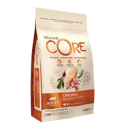 Сухий корм для дорослих котів Wellness CORE Adult Original з індичкою та куркою