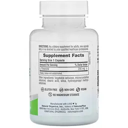 L-теанін Про 200 NaturesPlus 200 мг 60 капсул - мініатюра 2