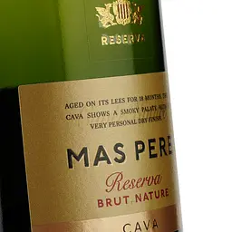 Вино ігристе Mas Pere Ventura Reserva Brut Nature біле брют 0.75 л - мініатюра 3