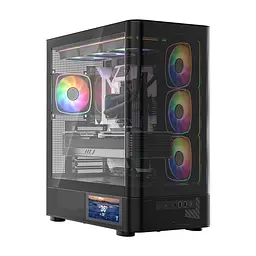 Корпус для ПК Modecom VOLCANO AQ400 ARGB (MC-A-AQ400-4FA-B) - мініатюра 4