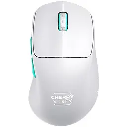 Комп'ютерна миша Cherry Xtrfy M64 WL/USB-A RGB білий teh0014108