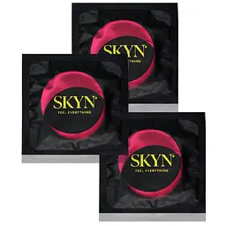 Набір презервативів Skyn Cherry Sunrise Безлатексні Ароматизовані 3 шт. (4821002028115)