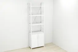 Етажерка 4/60 Ferrum-decor Серії Конект з тумбою 179x60x28 Білий ДСП (FRD-104491) - мініатюра 2