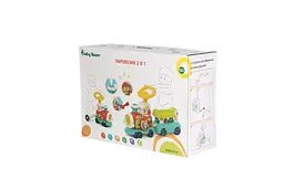 Дитячий музичний паровозик Baby Team 2 в 1 (8910) - мініатюра 7