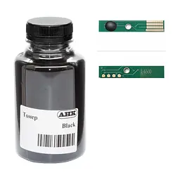 Тонер Xerox Phaser 6600 140г Black +chip AHK (3202900)