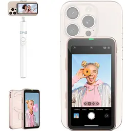 Селфі-монітор Telesin Magnetic Screen Pink (P5-RMT-07) [170356] - мініатюра 7