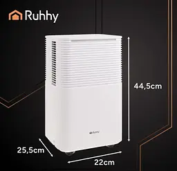 Осушувач повітря Ruhhy DRYZIX Smart WiFi (12 л/добу), поглинач вологи 200 Вт, бак 2 л - мініатюра 7