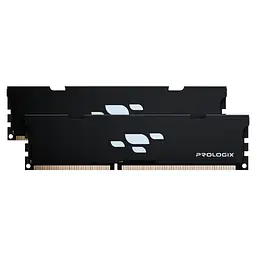 Модуль пам`ятi DDR4 2x16GB/3200 ProLogiX Чорний (PRO32GB3200B4K) - мініатюра 7