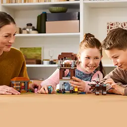 Конструктор LEGO Minecraft Аванпост розбійників та спустошувач 665 деталей (21278) - мініатюра 12