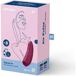 Вакуумний стимулятор Satisfyer Curvy 1+ Rose Red - мініатюра 7