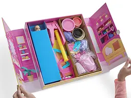 Набір для творчості Play-Doh Barbie Показ Моди з масою для ліплення (G1356) - мініатюра 11