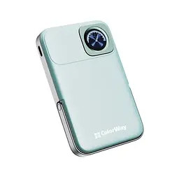 Універсальна мобільна батарея 10000 mAh, Aquamarine, 22.5 Вт ColorWay teh0027612 - мініатюра 2
