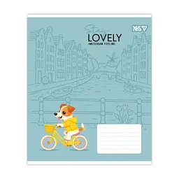Зошит Yes Stay lovely А5 12 аркушів лінія (768766), в асортименті - мініатюра 5
