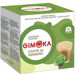 Кава в капсулах Gimoka Ginseng, 16 шт.