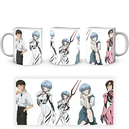 Кухоль GeekLand Evangelion Євангеліон Сіндзі Рей Марі EVA 002.18 330 мл білий - мініатюра 4