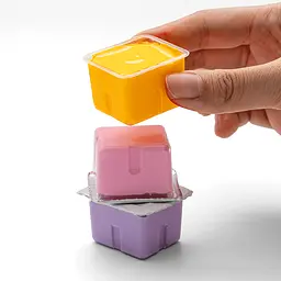Набір гуашевих фарб Jelly Cup 18×30 мл зелений пластиковий пенал HIMI (6974712453680) - мініатюра 9