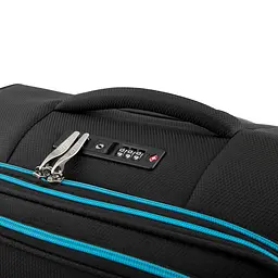2E Валіза 2E, Trek, поліестер, середня, 64/78л, TSA, 4 колеса, EXP, чорний - мініатюра 8