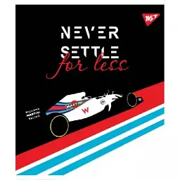 Зошит А4 48 аркушів клітинка Yes Never Settle ірідіум софт-тач 764418 - мініатюра 3