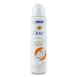 Антиперспірант Dove кокос та квіти жасмину 150 мл