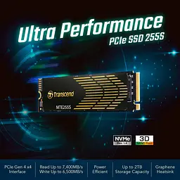 Накопичувач SSD Transcend m.2 NVMe 2TB PCIe 4.0x4 3D NAND (TS2TMTE255S) - мініатюра 7