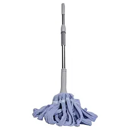 Швабра-моп мотузкова для миття підлоги 134 см, блакитний Household Cleaning Products HP-35015-13BL - мініатюра 11