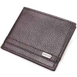 Шкіряний затискач для грошей Canpellini 10,2х8,5х1 см acs0025067