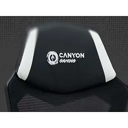 Ігрове крісло Canyon Flow MCH01 Mesh Black White (CNE-MCH01W) - мініатюра 6