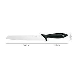 Набір ножів у дерев'яному блоці Fiskars Essential (1023782) - мініатюра 4
