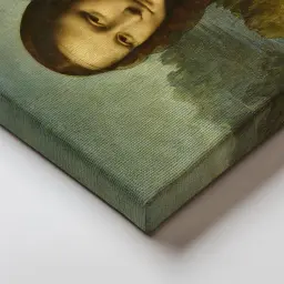 Інтер'єрна картина Мона Ліза, Джоконда, Леонардо да Вінчі, Leonardo da Vinci, Mona Lisa, інтер'єрний декор, 60×40 см (id6666) - мініатюра 3