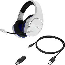 Гарнiтура HyperX Cloud Stinger Core Wireless для PS4\PS5 Білий (4P5J1AA) - мініатюра 5