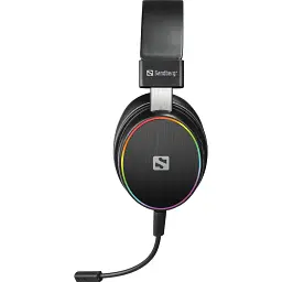 Ігрова гарнітура Sandberg HeroBlaster Bluetooth Led Headset Black - мініатюра 2