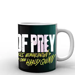 Кухоль GeekLand Хижі птахи логотип у темних тонах Birds of Prey BOP.03.18 330 мл білий - мініатюра 2