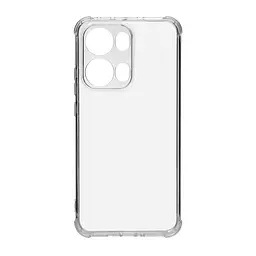 Прозрачный чехол для OPPO Reno13 Pro 5G с защитой камеры и усиленными бортами, тонкий, силиконовый, бесцветный, ударопрочный, противоударный бампер с закрытой камерой, ArmorStandart (ARM81882)